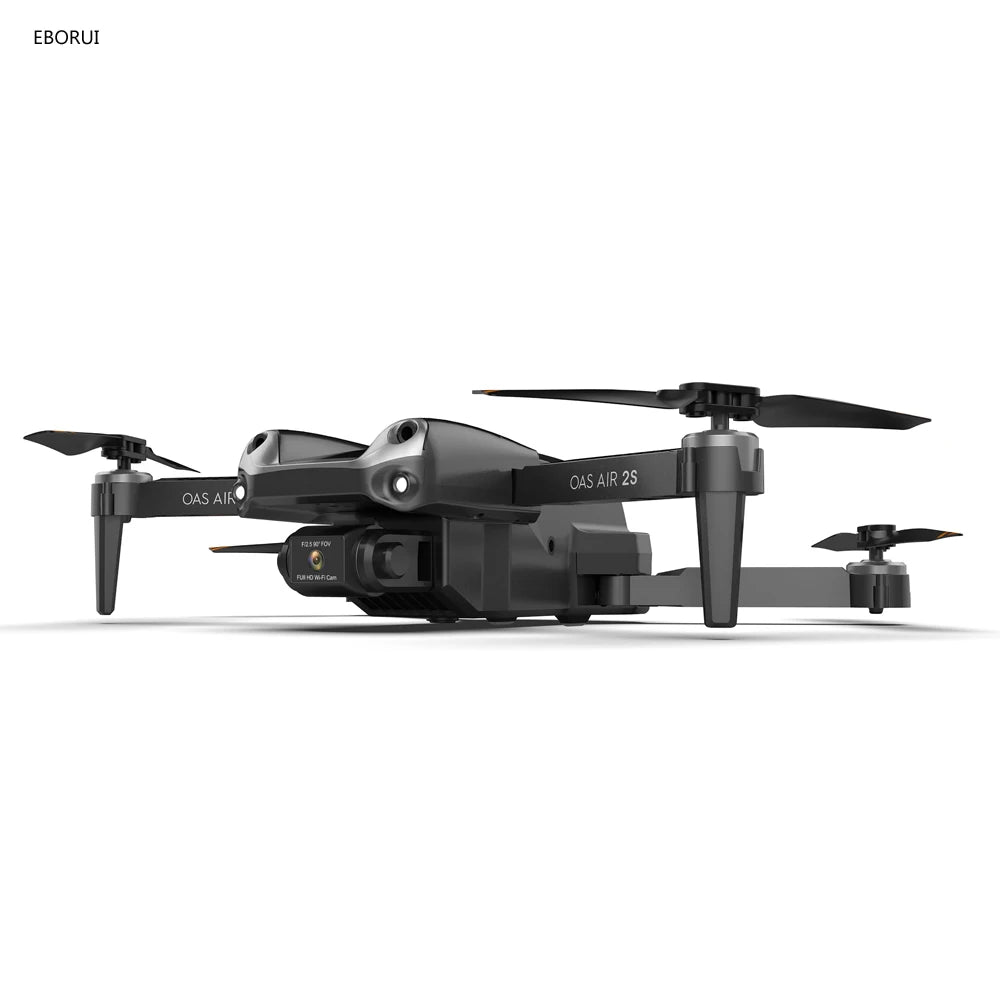 EBORUI Z608 RC Quadcopter 3 sides Avoid Abstacles WiFi FPV 4K HD Camera Altitude Hold Return Home Foldable RC Drone Toy RT