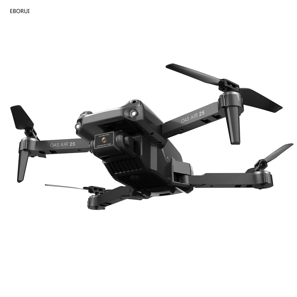 EBORUI Z608 RC Quadcopter 3 sides Avoid Abstacles WiFi FPV 4K HD Camera Altitude Hold Return Home Foldable RC Drone Toy RT