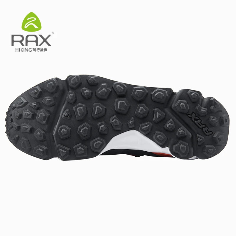 Rax 2018 Winter New Style Hiking Shoes Men Warm Snow Boots Sneakers for Men Outdoor Sports Walking Mountaining Shoes Breathable