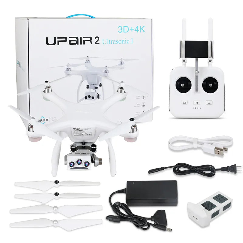 upair2 Ultrasonic Drones 5.8G 3KM WiFi FPV 3D +4K +16MP Camera  3Axis Gimbal GPS Drone Brushless RC Quadcopter Selfie Drone toys