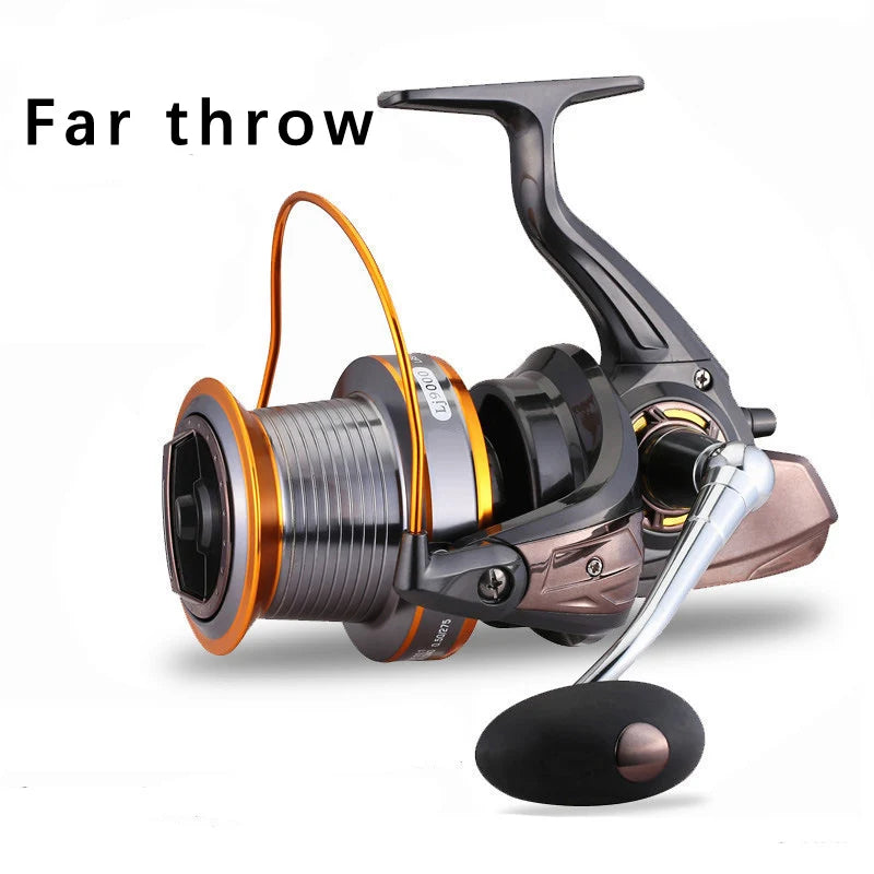 Far Throw Metal Fishing Reel, Lure Spinning Wheel, Fishing Wheel, Bevel Cup, Freshwater Reservoir, Lure, 3000-9000 Series