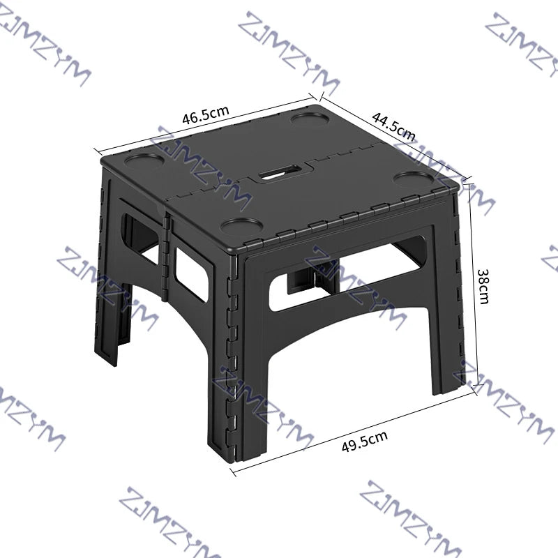 Outdoor Folding Table Portable Camping Plastic Table Set Simple Table Picnic Equipment Supplies