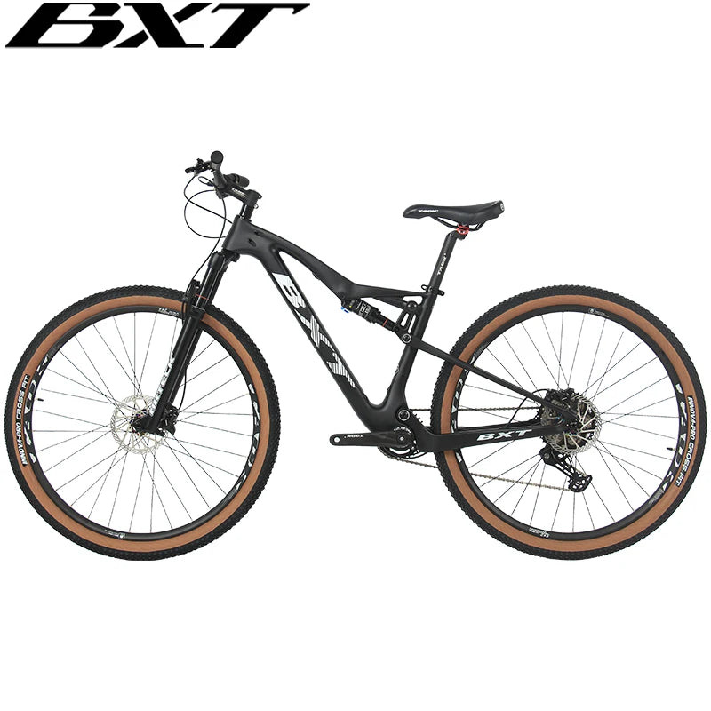 29er Boost Carbon Full Suspension Mountain Bike  M5100 11 Speed Thru axle Disc Brake MTB Bicycle