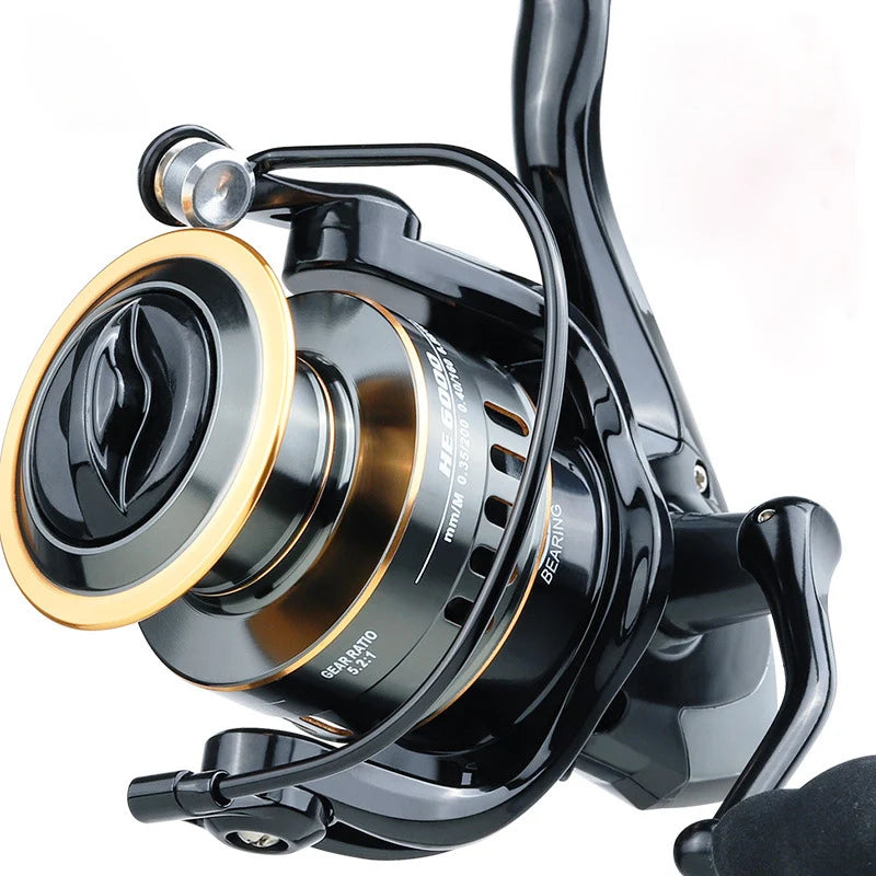 Newest Fishing Reel 1000-7000 Spinning Reel Metal Spare Spool Saltwater Reel Fishing Accessories Carp Reel Fishing Tools