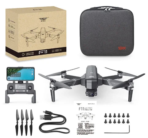 Drones F11 PRO Professional 4K HD Camera Gimbal Dron Brushless Aerial Photography WIFI FPV GPS Foldable RC Quadcopter in stock