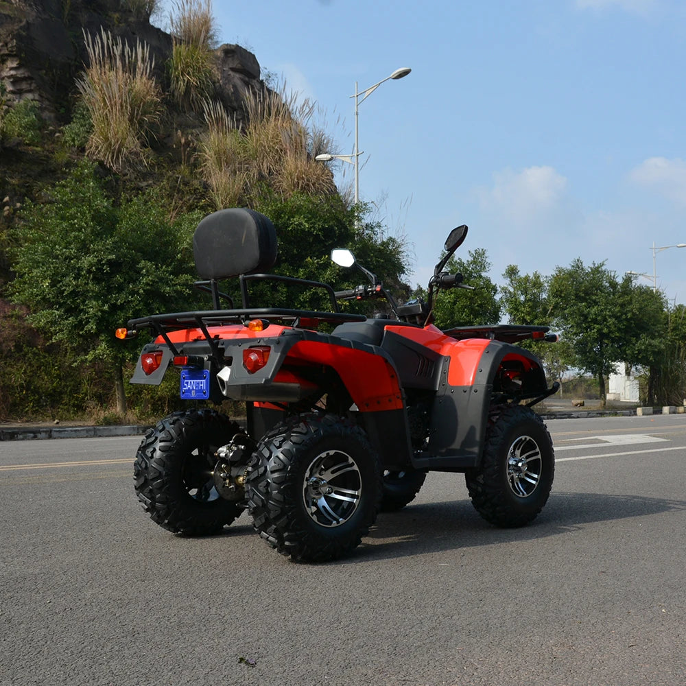 200CC ATV Quad bike off Road Dirt Mountain Atvs farm vehicle 2x4 4 Stroke Chain Drive All terrain Farm ATV For Sale