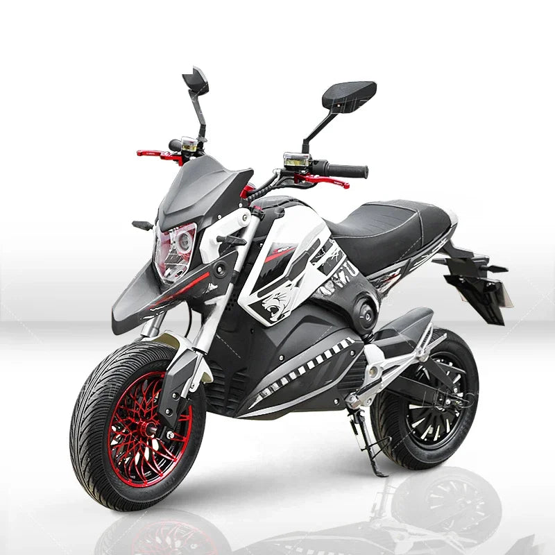 Well-designed Adult Fat Tire Fast Electric Motorcycle Scooters 2000w Long Range 60Mph 2 Wheel Racing Electric Street Bike