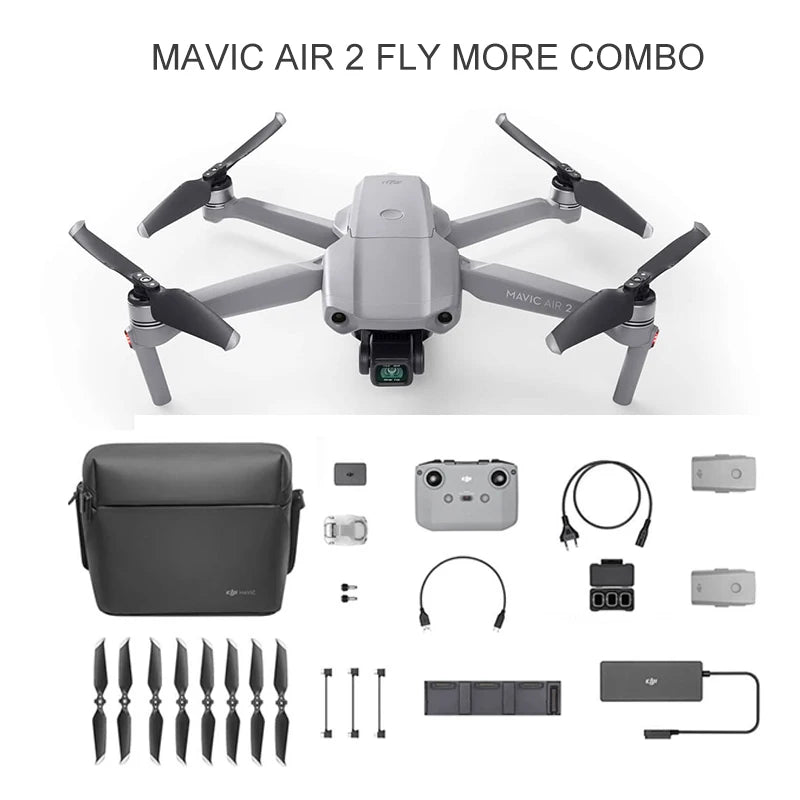 New Mavic Air 2/Air 2 Fly More Combo Drone with 4K HD Camera 34-min Flight Time 10KM 1080P Video Transmission Original