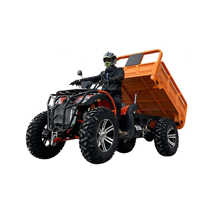 Cheap 4x4 250cc Quad Shaft Drive Farm ATVs for Sale farm 4 wheeler quad for adults remolque atv farm equipment dump