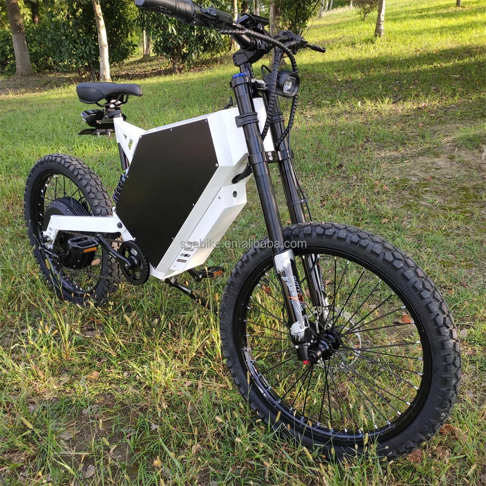 2024 Battery Powered E Bike 72V 75AH 15000W SS30 Motorcycle Version Electric Bike City Road Bicycle For Sale