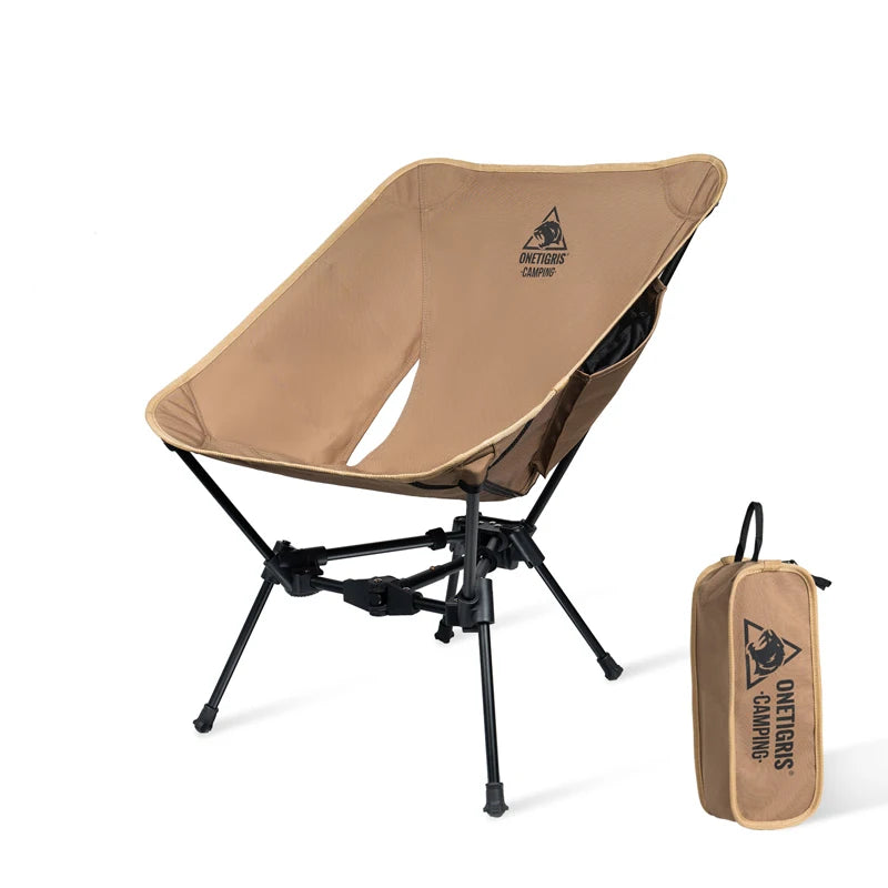 OneTigris Tigerblade Camping Chair Foldable Outdoor Chair Triangle Framed Compact Portable Backpacking Hiking Chair