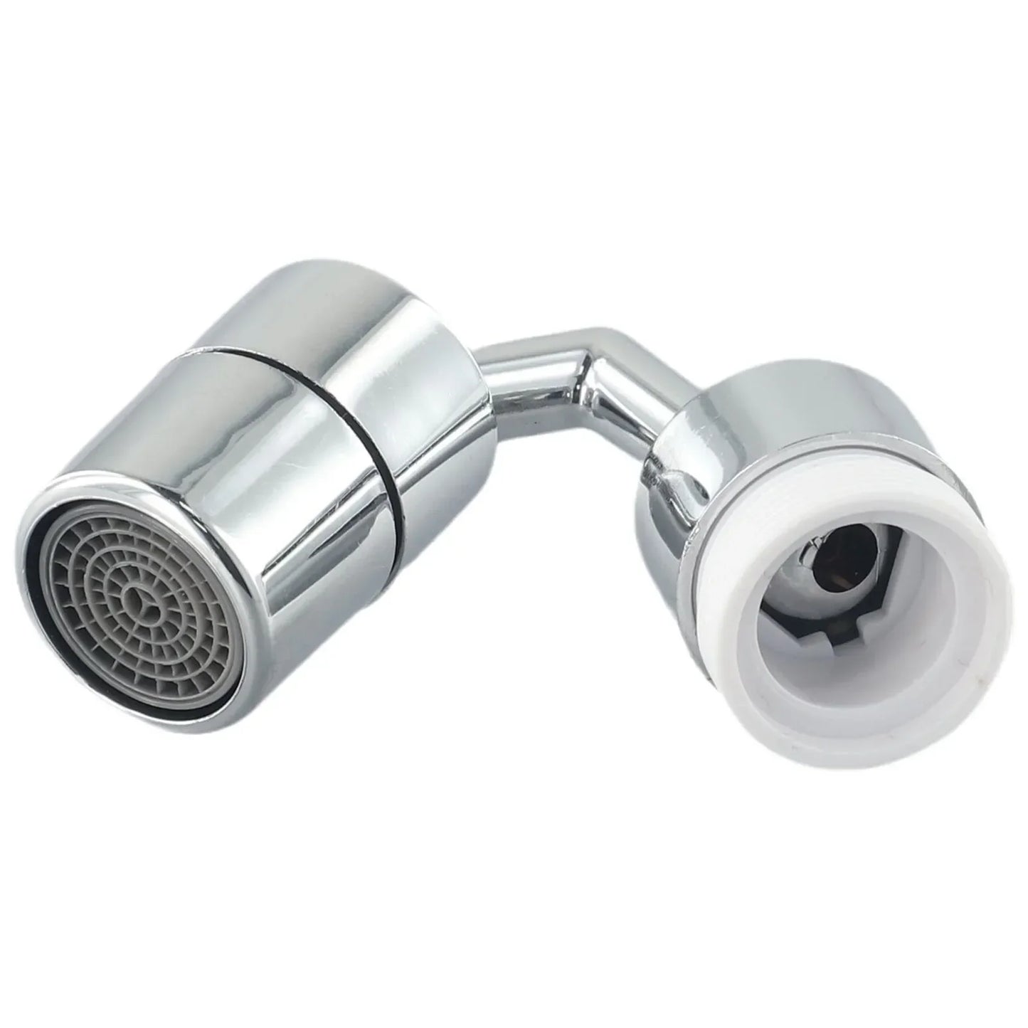 Universal 720° Rotatable Water Bubbler Faucet Aerator Bubbler Kitchen Splash-Proof Rocker Arm Extended Bubbler 6.5cmx2.5cm