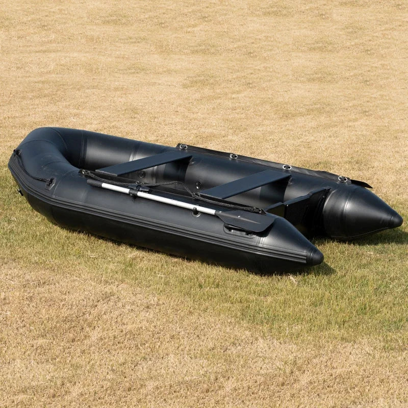 Drop Stitch Aluminum Inflatable Boat 2.3m-4.3m Outdoor Water Equipment Inflatable Fishing Boat Drifting Rubber Boat