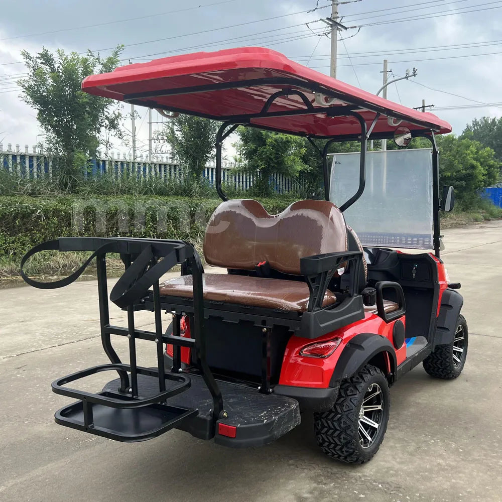 30km/h Supports Custom Optional Colors 4 Seater Atvs Adult 48/60/72V Battery Electric Golf Cart For Sale