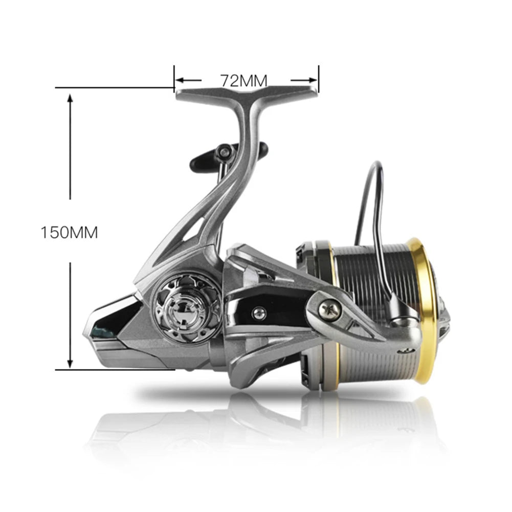 Spinning Fishing Reel High Speed 8000-14000 Wire Cup 17+1BB 4.8:1 Gear Ratio Fishing Reel With 18KG Braking Force OutdoorFishing