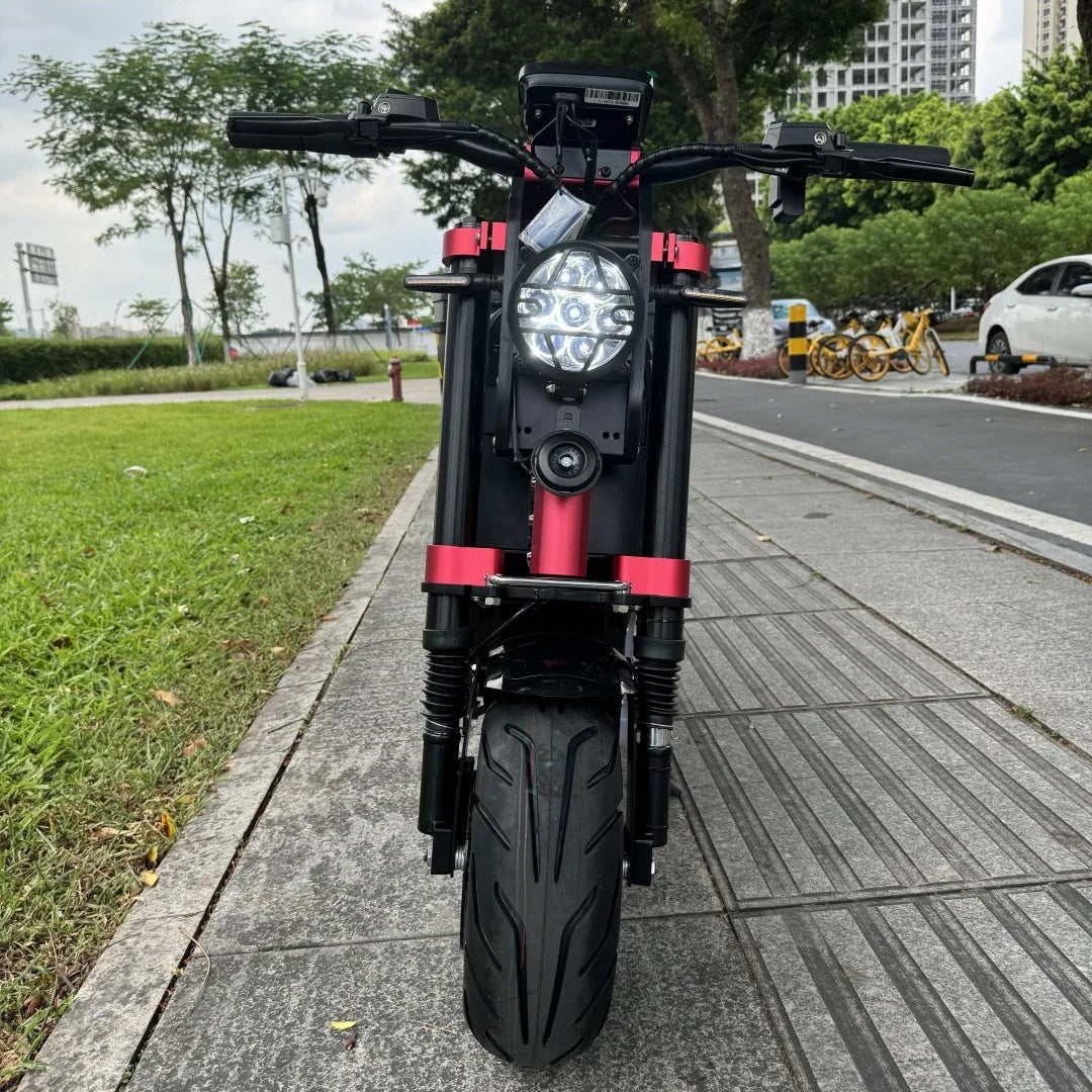 72V Electric Hyper Scooter Motorcycle 10000 Watt Bike Fast Fat Wheele 5000W 52V 50MPH 120 KMH Off Road Mopeds Escooter for Adult