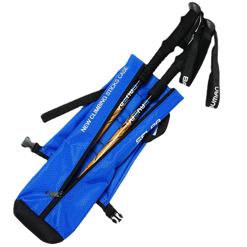 Outdoor Hiking Walking Stick Carry Bag Waterproof Crutch Storage Case Walking Trekking Pole Bag Backpacking Carrying Bag