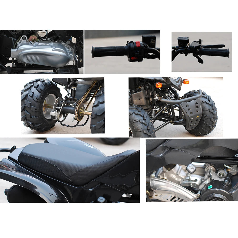 Hot sale better quality 4 Wheeler Quad Bike     2x4 150cc stroke Off Road Farm   ATV  wheel