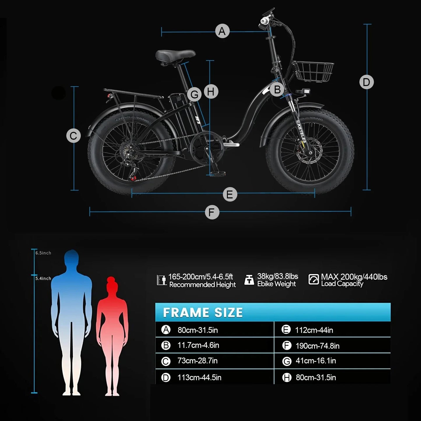 Electric Bike for Adults Foldable 1000W Ebike 20" x 4.0 Fat Tire Step-Thru Electric Bicycle 48V 20AH Removable Battery E Bike