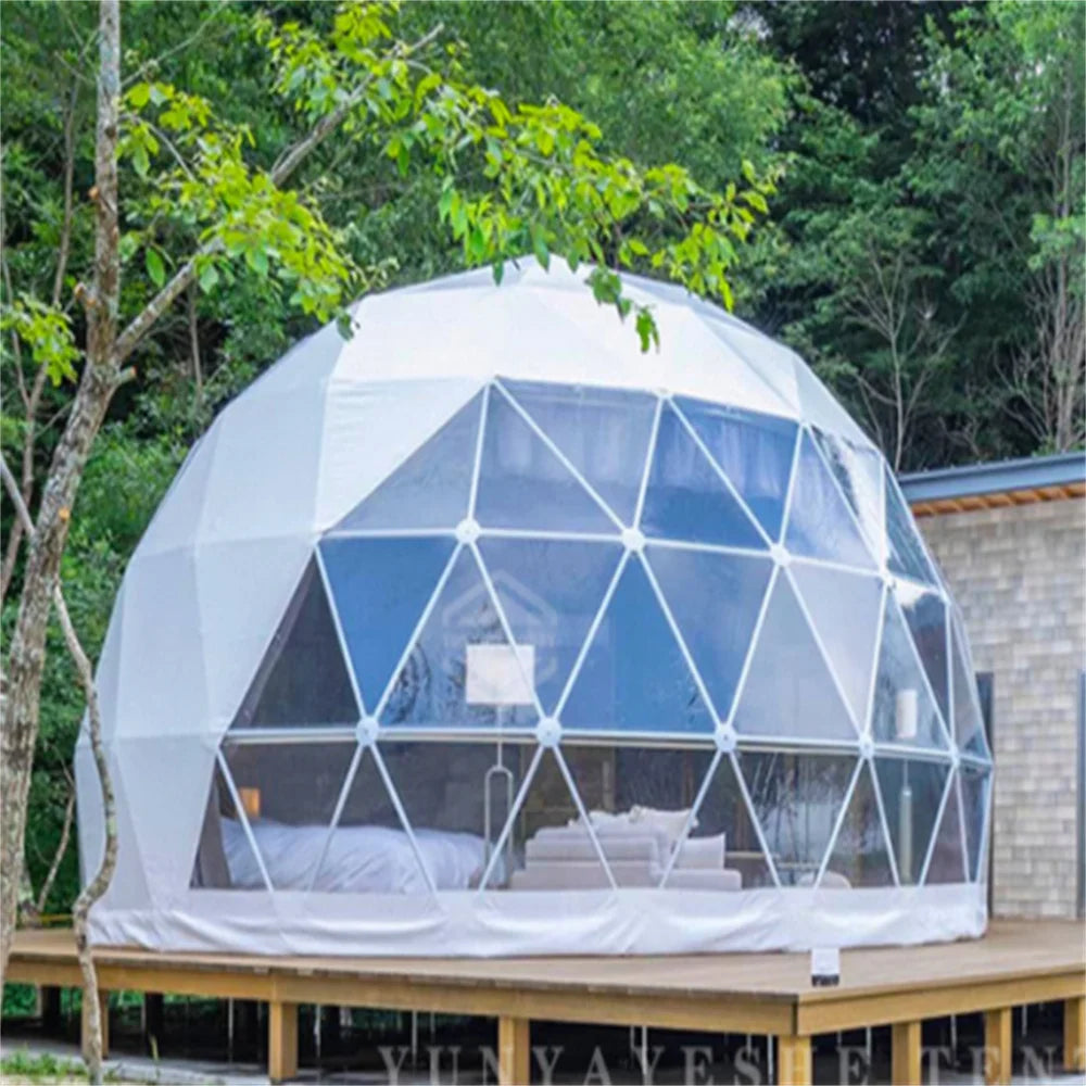 7m Outdoor Home Prefab House Geodesic Dome Tents for Resort Hotel New Arrival House Prefabricated Homes Dome