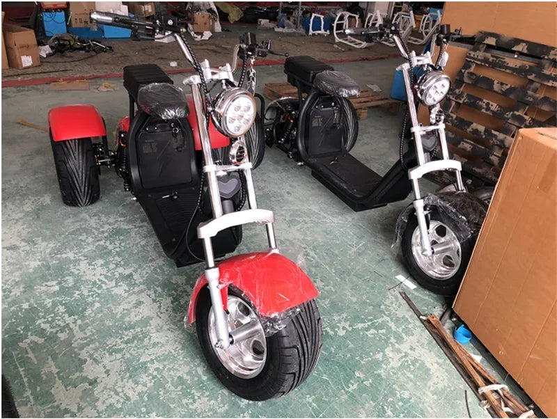 Electric Motorcycle Tricycle 3 Wheels Self-Balancing Handicapped Scooter Outdoor Adult Bicycle Bike for Sale