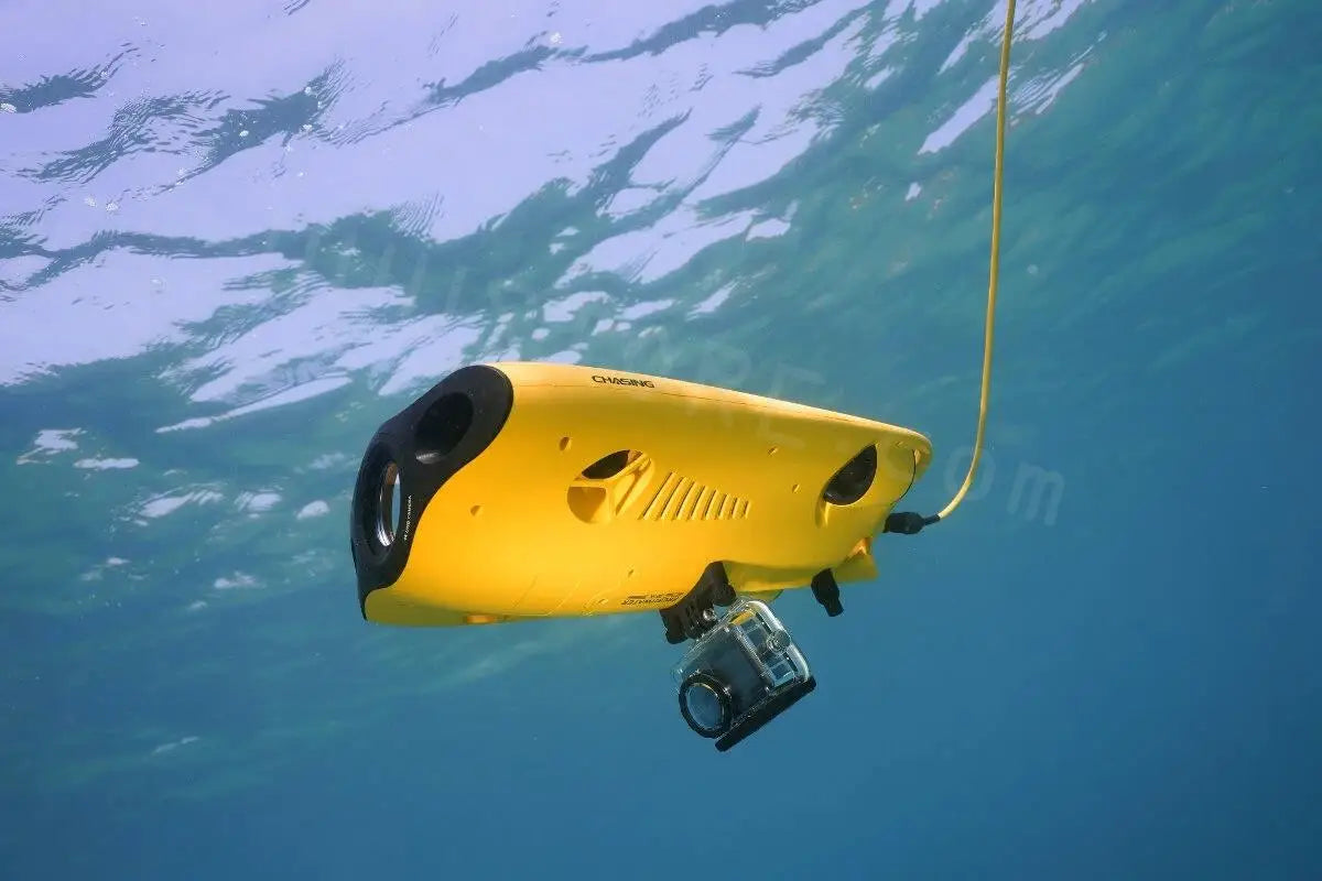 Chasing Gladius Mini S Underwater Drone with 4K UHD Camera 100m Depth Rating 4h Runtime ROV for Scientific Exploration Diving