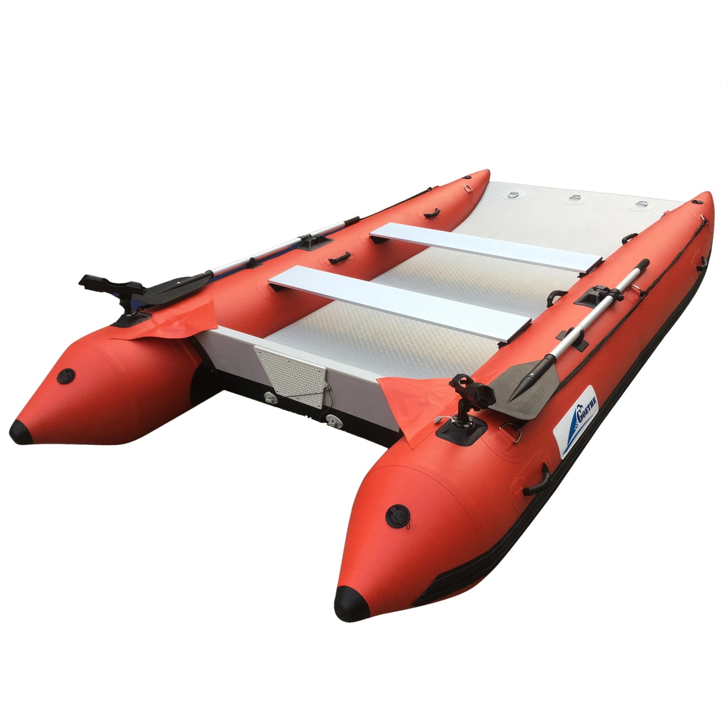 Fishing Ship with Small Ship High Speed Inflatable Catamaran Boat