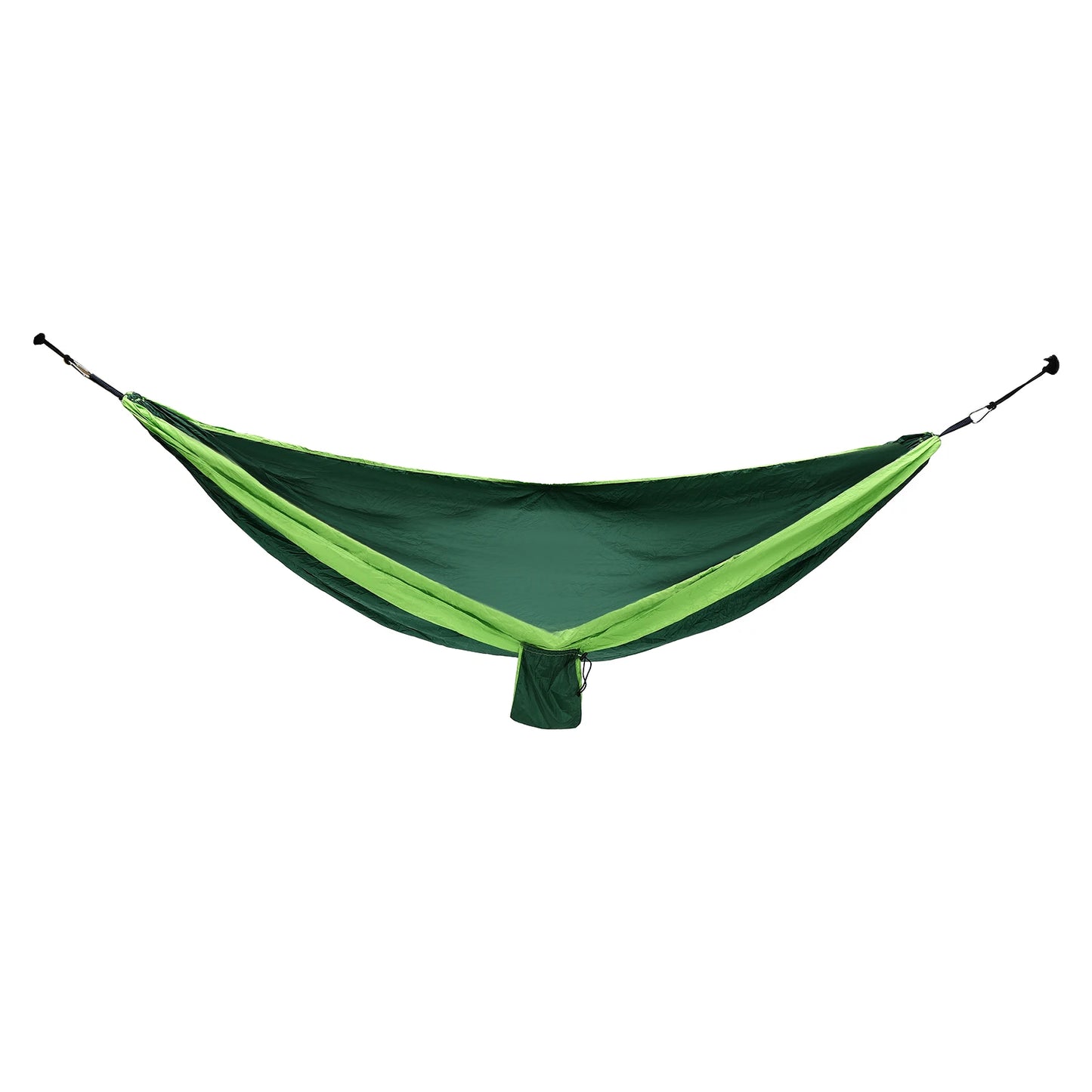 Ultra Light Outdoor Hammock in Dark Green and Fruit Green, 270 * 14 Camping Hammock