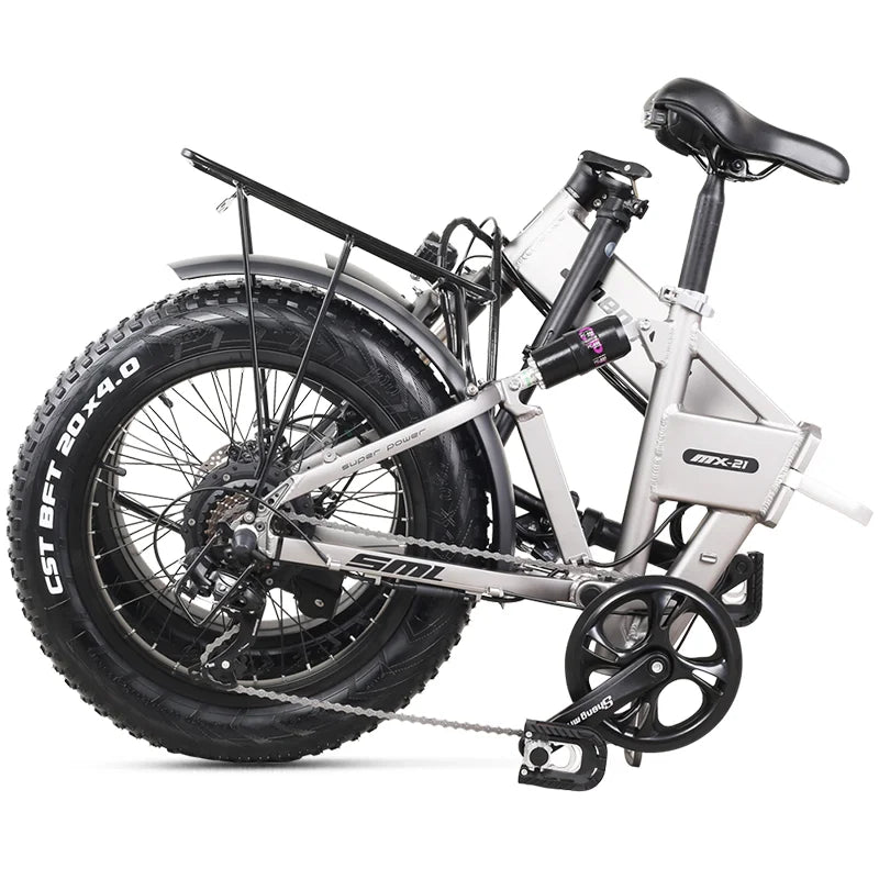 2023 best sales fat tire folding e-bike/ hidden battery folding electric bicycle with high speed/ high quality fat e bike 500w