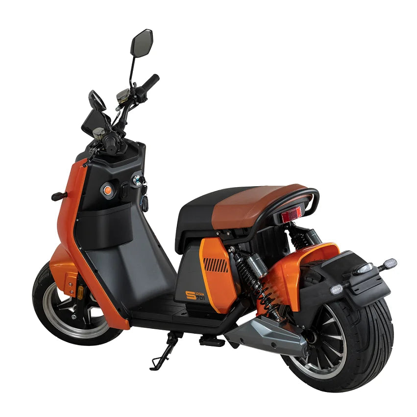 New style design fat tire door to  EEC/COC Citycoco 3000W electric scooters 55A big battery model 701PRO  motorcycle