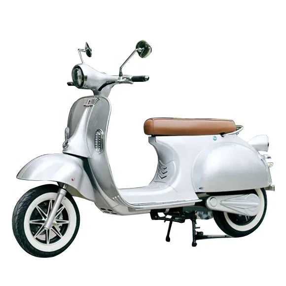 EEC COC Smart Retro Stylish Holland Italian Roma Swan Elektro Moped 2000w 72v li-ion battery Motorbike vespa Electric Scooter