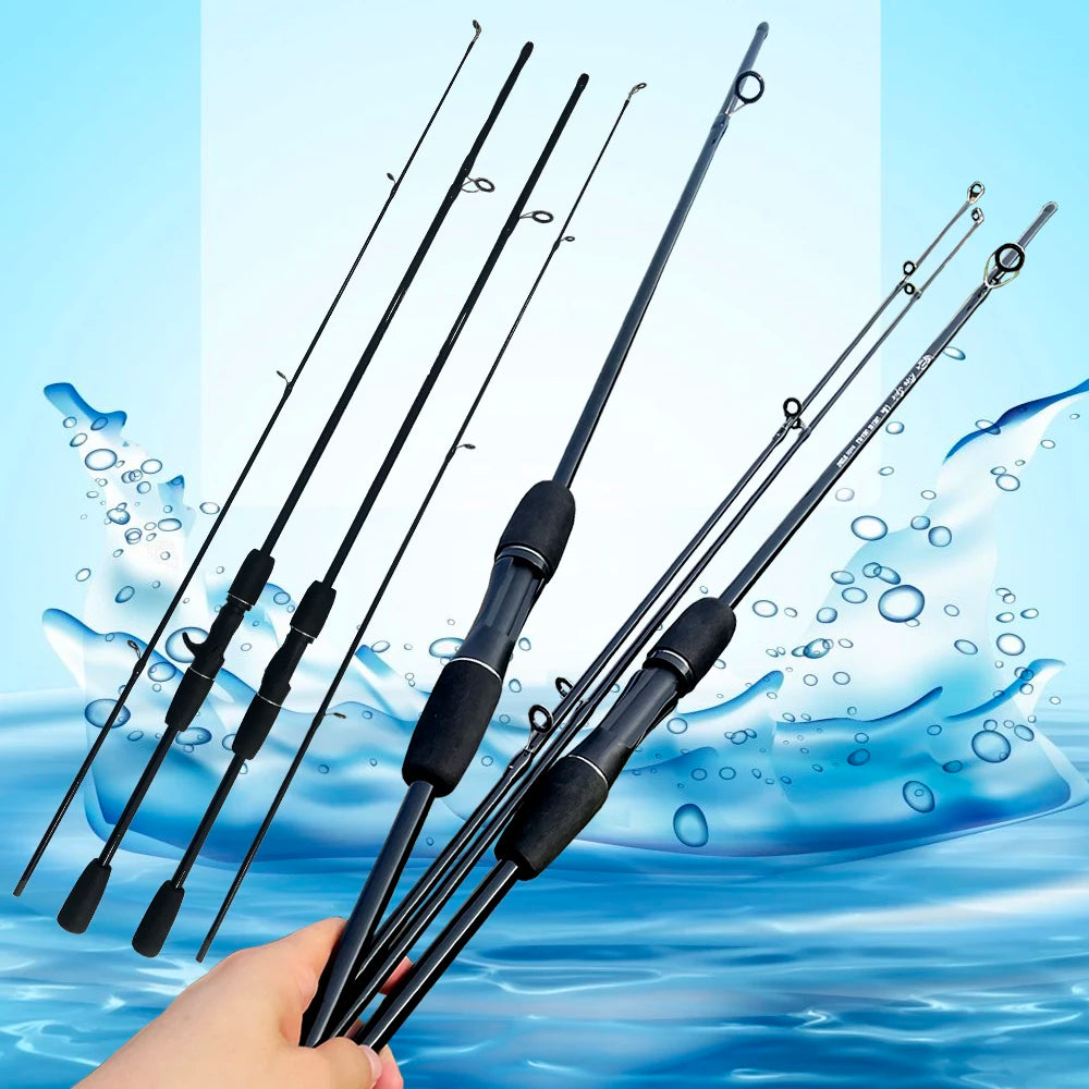 Octopus Casting Fishing Rod Bait 2-10g ML Tips Ultralight Carbon Fiber Squid Jigging Fishing Rods with Ceramic Guide Ring Poles