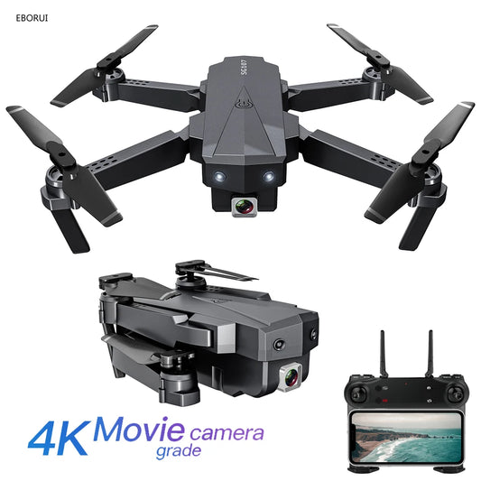 ZLL SG107 Foldable RC Drone 2.4Ghz 4K HD Camera WiFi FPV Drone Follow Me Optical Flow Positioning Altitude Hold RC Quadcopter