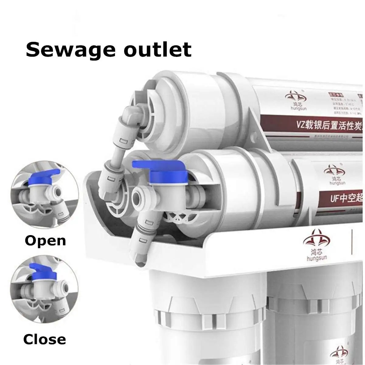 6- Water Filter System UF Home Purifier Faucet Household Ultras Filtration Water Filter Kitchen Home Purifier Water Filters