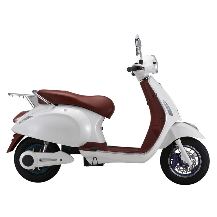 Hot selling Classic Vespa Electric E Motorcycle Scooter electric bicycle Roman Holidaycustom