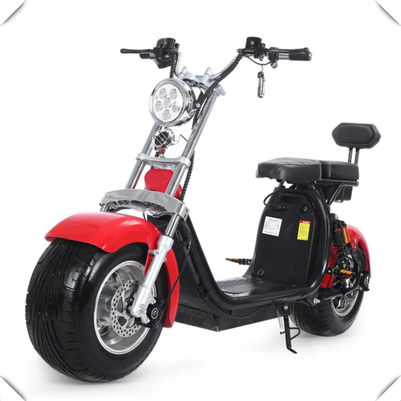 YIDE New Steel Frame Max 40ah 60-80km Electric Scooters 2000W Brushless Citycoco Adult Electric Motorcycle For Men Disc Brake