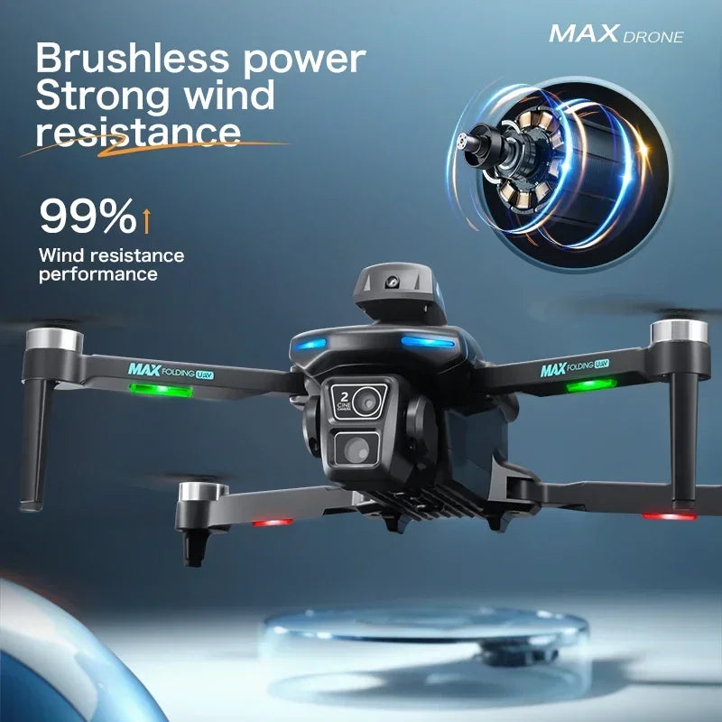 New XT606 Mini RC Drone 8K HD Camera FPV Foldable Profesional Aerial Photography Quadcopter WIFI Helicopter Airplane Gifts Toys