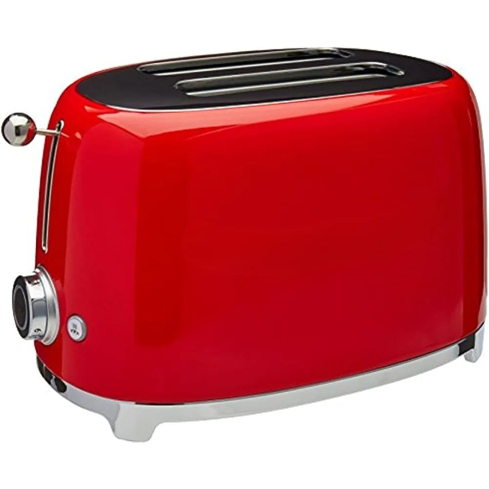 Retro vomit driver, kitchen appliance, bread toaster, cooking appliance, 14 inches deep x 10 inches wide x 10 inches high red