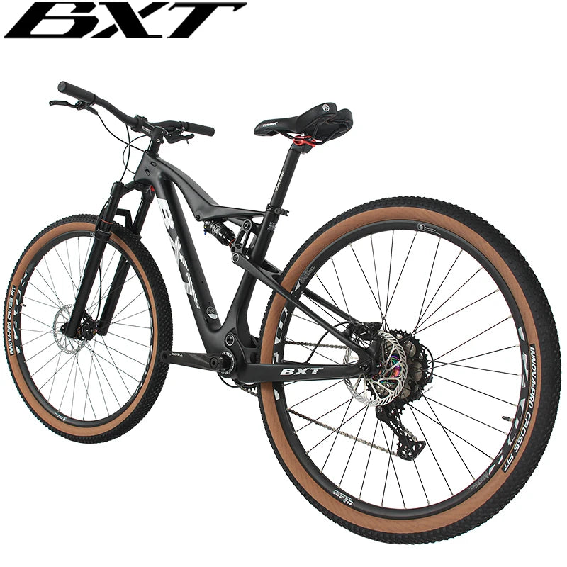 29er Boost Carbon Full Suspension Mountain Bike  M5100 11 Speed Thru axle Disc Brake MTB Bicycle