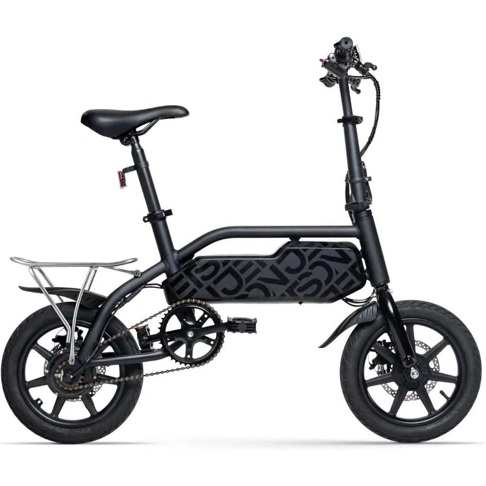 J5 Electric Bike, Top Speed of 15 MPH, Maximum Range of 15 miles with Twist Throttle Or 30 miles with Pedal Assist, 350-Watt