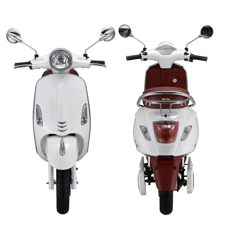 Hot selling Classic Vespa Electric E Motorcycle Scooter electric bicycle Roman Holidaycustom