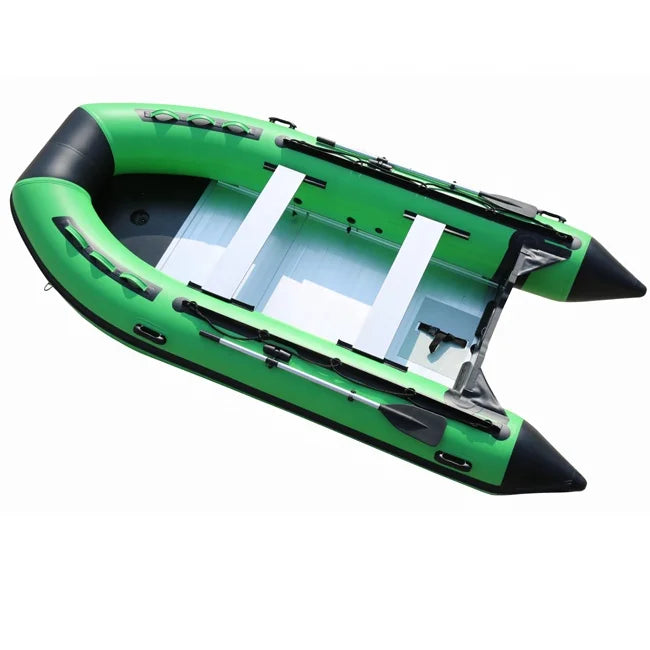 4.0m mini CE inflatable pedal fishing boat with motor