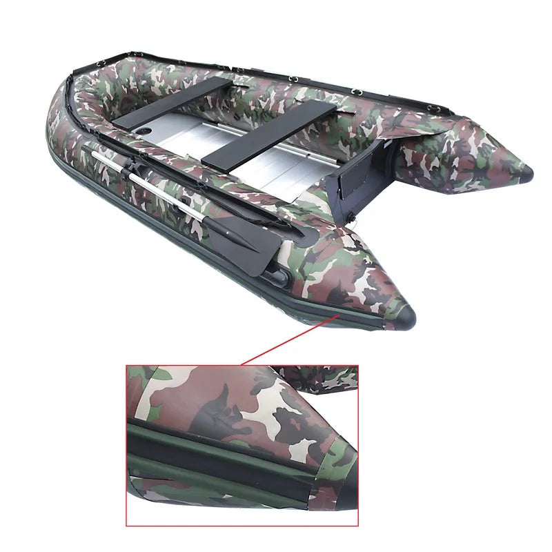 Simple boat durable strong Double Hard PVC Boat inflatable work boat