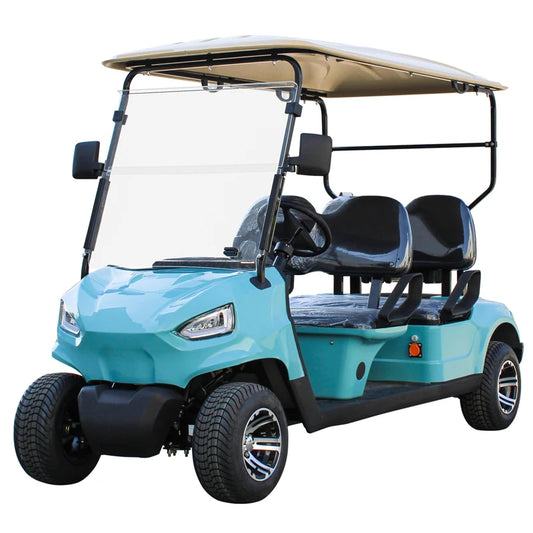 30km/h Supports Custom Optional Colors 4 Seater Atvs Adult 48/60/72V Battery Electric Golf Cart For Sale