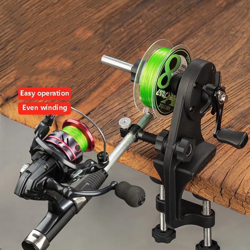 Portable Lightweight Fishing Line Winder Spooler Antirust Sturdy Line Winder Spinning Baitcasting Reel Fishing Tool Accessories