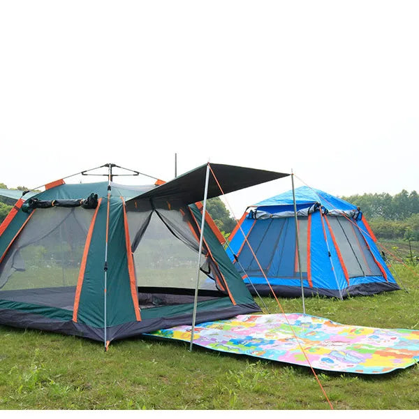 New Design Coleman Car Canvas Hotel Resort Outdoor Canopy With Sidewall 10 Person Tent