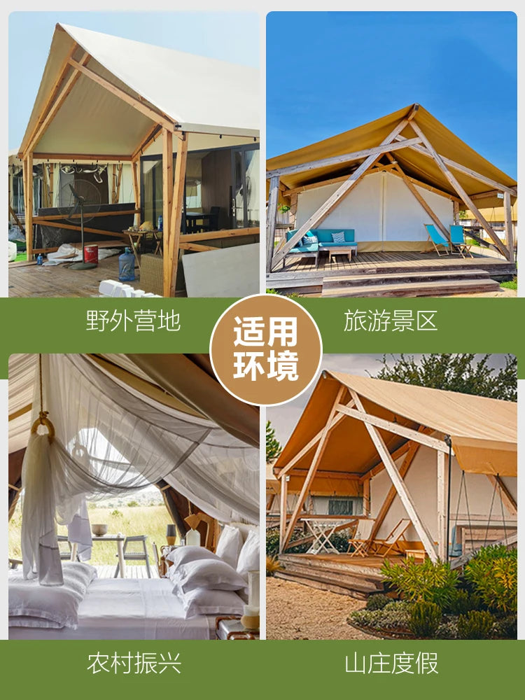 Tent camp Tourist attractions resort Manor accommodation hotel one room one living room one roof tent