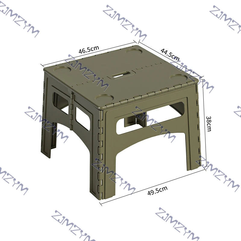 Outdoor Folding Table Portable Camping Plastic Table Set Simple Table Picnic Equipment Supplies