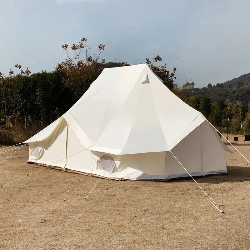 Luxury Family Resort Cotton Canvas Bell Tent