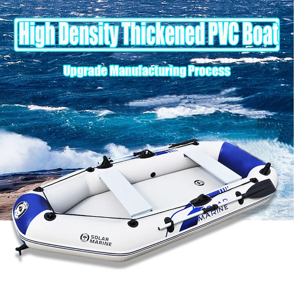 High Speed 78 "x 50" Length CE Certification Inflatable Motor Folding Fishing Float Rowing Boats for Fishing